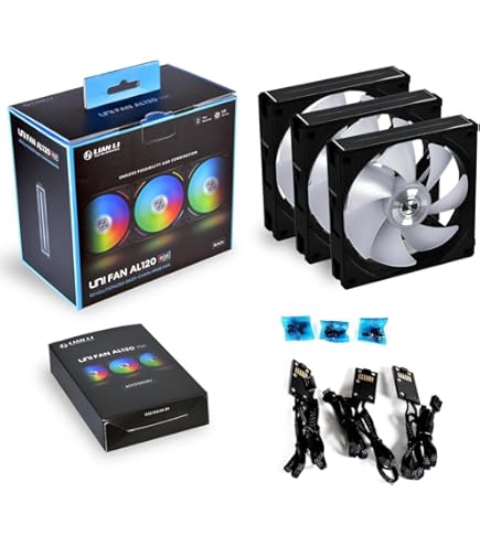 Amazon.com: Lian Li ST120-3W White 3 Pack, ARGB 120mm LED PWM
