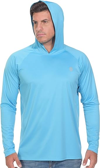 long sleeve sun shirt with hood