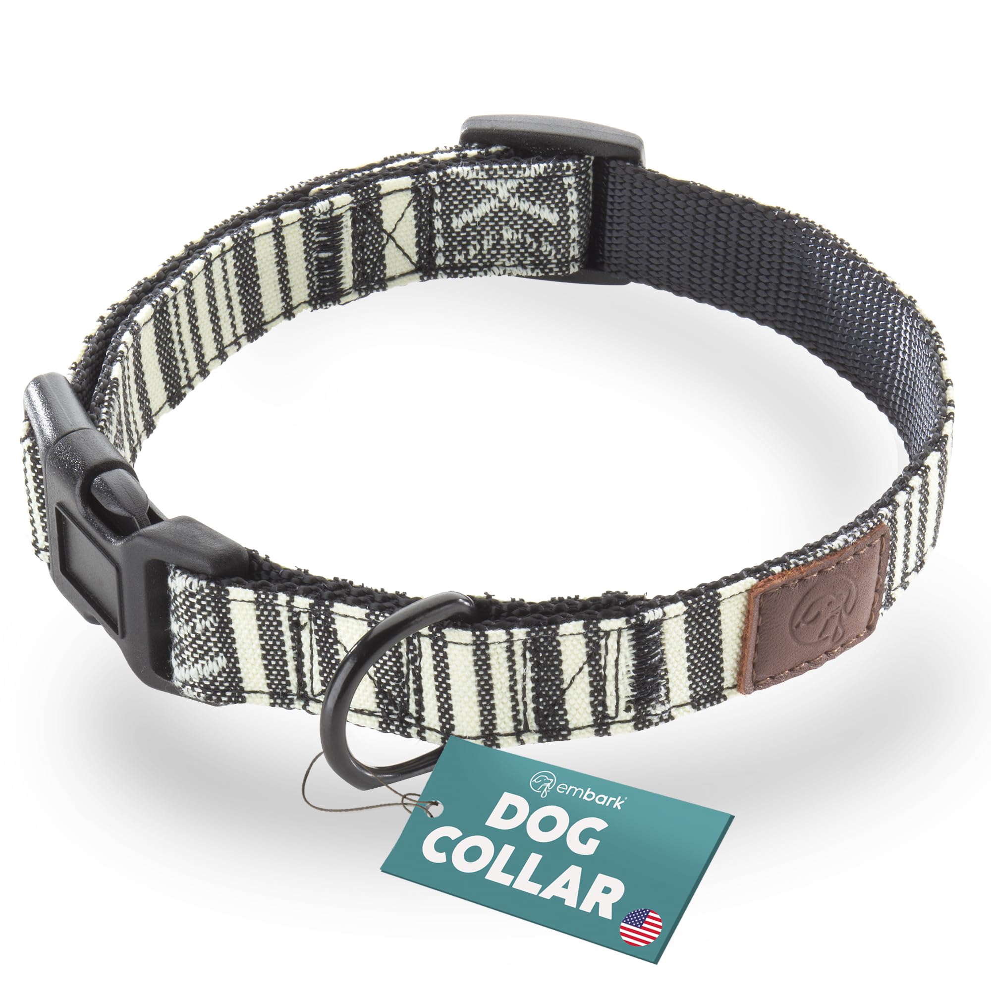 Embark Urban Dog Collars with Soft Padded Neck, Matching Set with Urban Leash and Harness, Pet Collars for Dogs & Most Breeds - Puppy Collars, Dog Collar for Medium Large & Small Dogs UK
