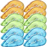 XUXU 12 Pack Double Sided Tape Roller Scrapbook Tape | Permanent Adhesive Tape Dispenser Runner for Crafts and Arts Projects Photo-Safe