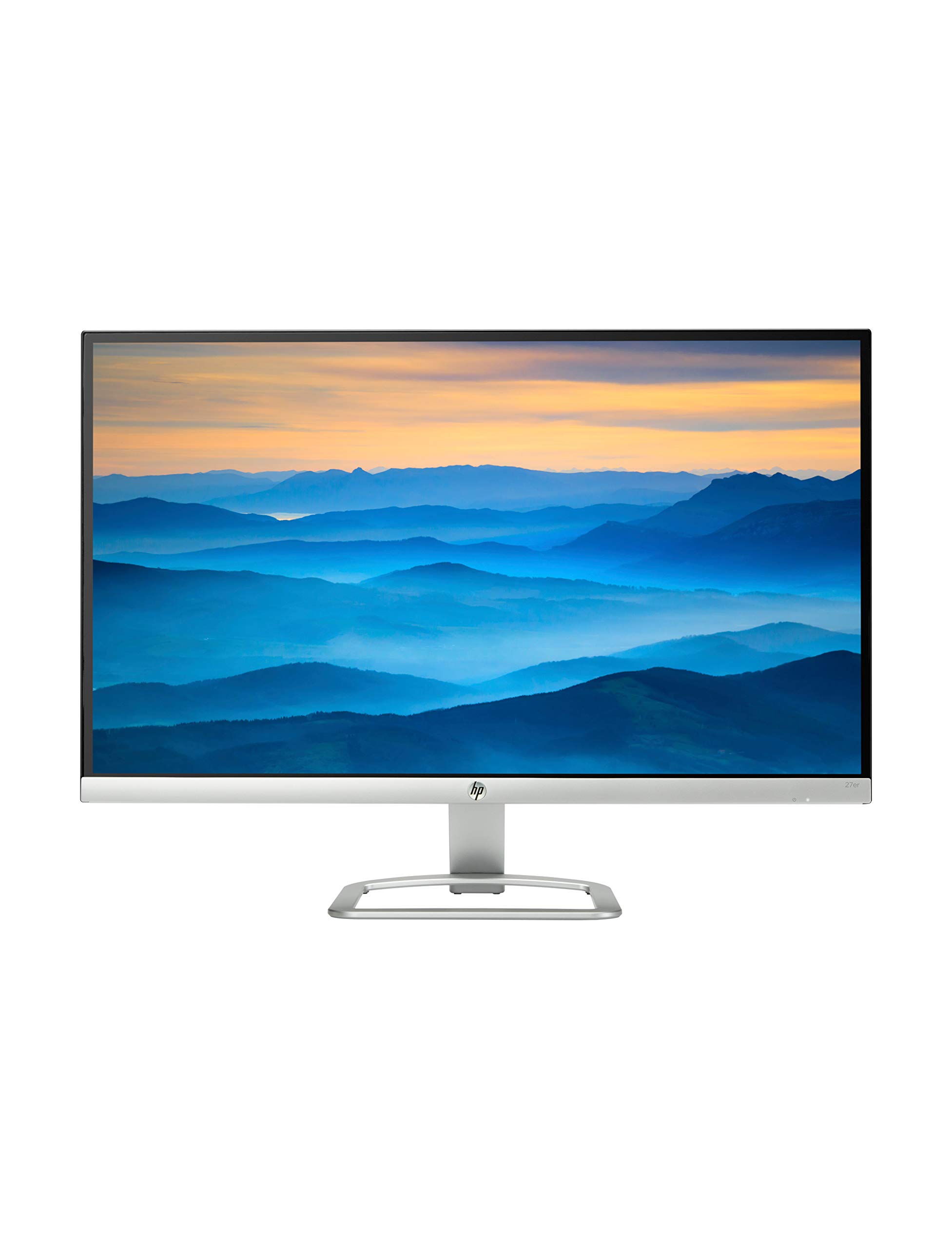 HP 27er 27Inch Full HD 1080p IPS LED Monitor with Frameless Bezel and
