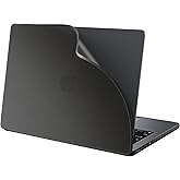 BlueSwan for MacBook Pro 14 inch Case, 2026-2021 M5 M4 M3 M2 M1, Anti-Scratch Flexible Protective Laptop Cover with Grippy Matte Texture, Slim and Easy Installation, Frosted Black