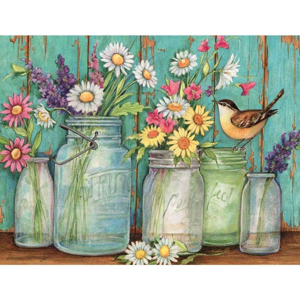 LANG Flower Jars Boxed Note Cards (1005352)