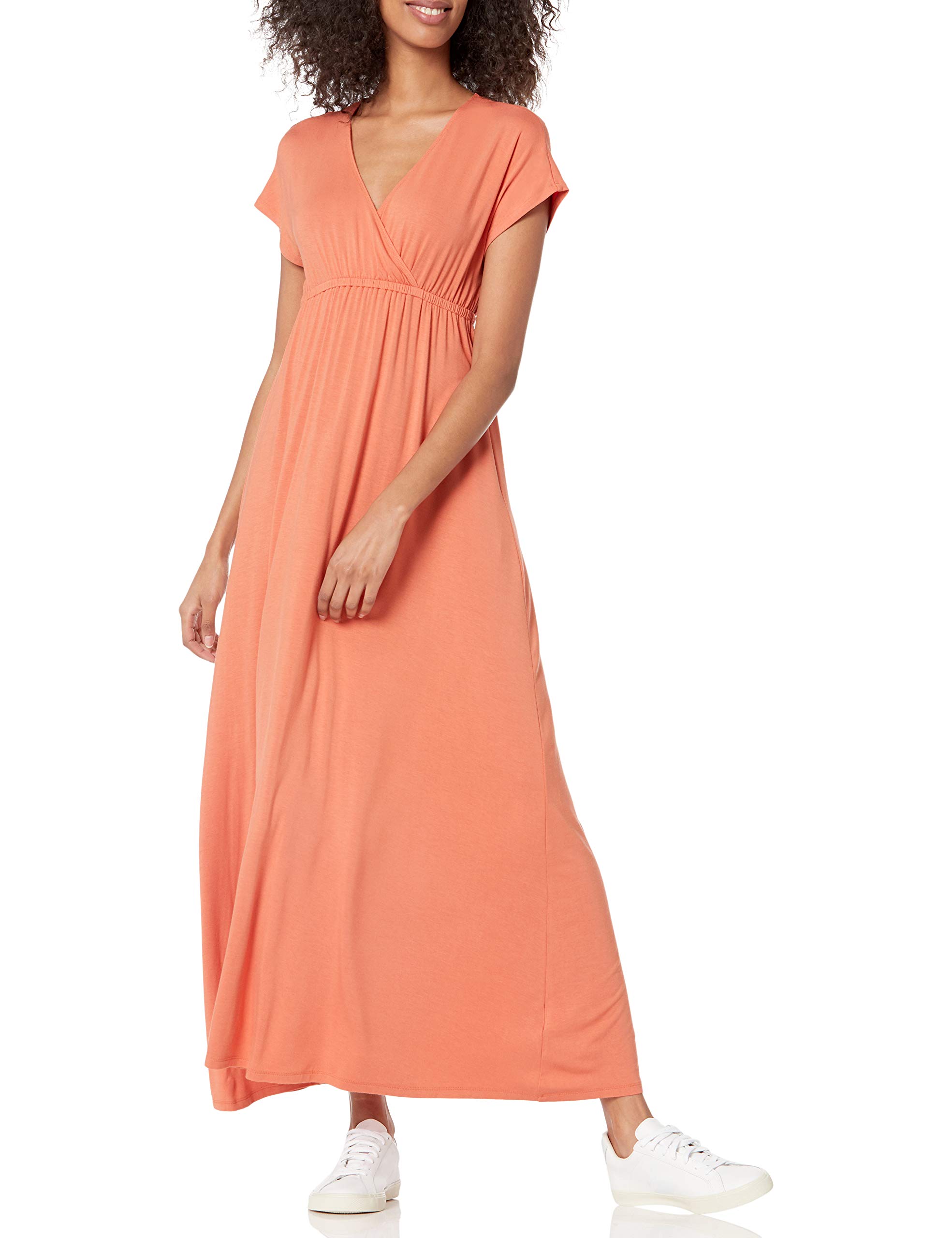 Amazon Essentials Women's Waisted Maxi Dress