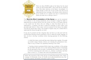 The Glorious Quran Word-for-Word Translation to facilitate learning of Quranic Arabic: Volume 3 Juz 21-30 (English and Arabic Edition)