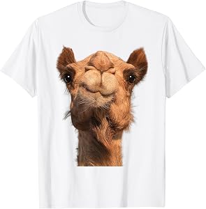 Camel Animal Face T-Shirt T-Shirt