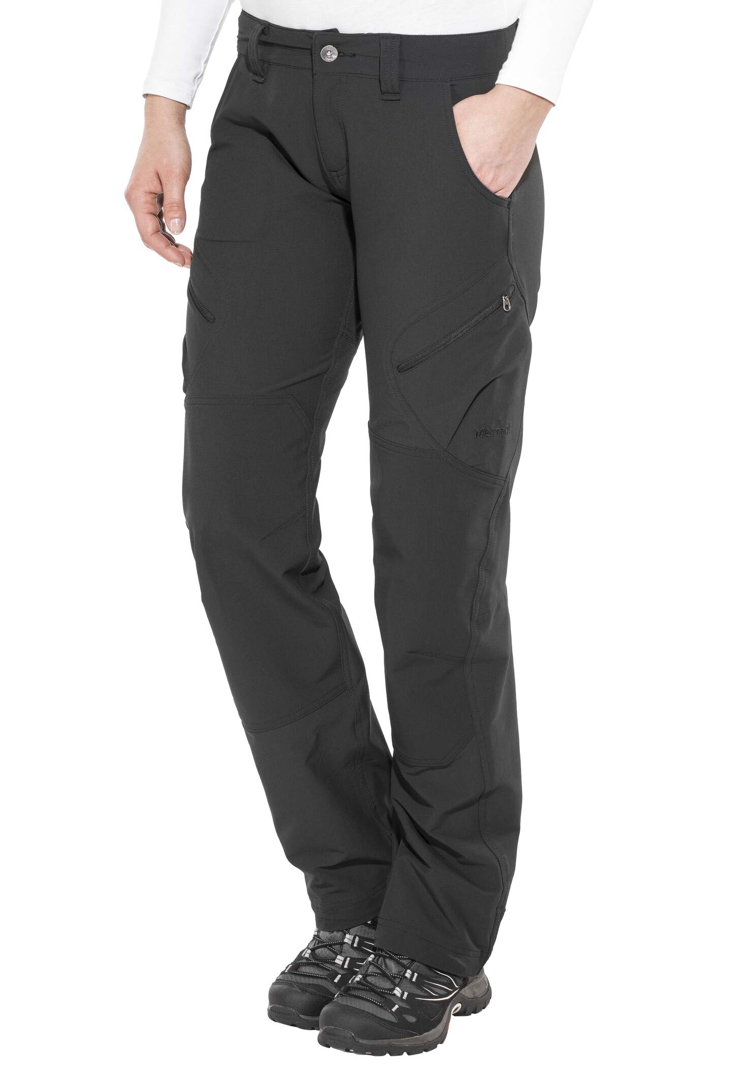 Marmot 53070-001-08 Women's Highland Pant - Black, Size 8