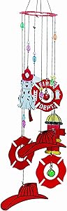 Spoontiques Metal Firefighter Wind Chime