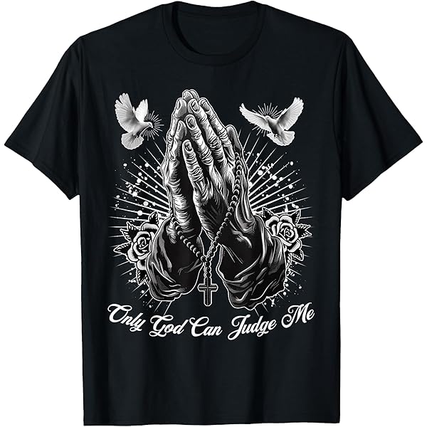 Amazon.com: Praying Hands T-Shirt : Clothing, Shoes & Jewelry