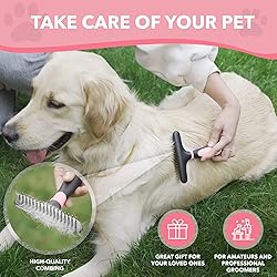 Dog rake deshedding dematting Brush Comb