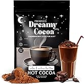 Prosper Magnesium Hot Cocoa - Melatonin & Sugar Free Cocoa - Sleep Aid with Adaptogens - 14 Superfoods, Non Dairy, Keto & vegan Hot Cocoa - Caffeine Free Hot Chocolate- 30 Servings