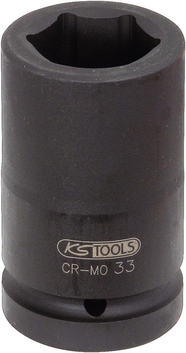 KS Tools 515.1850 1-inch 50mm Deep Hex Impact Socket, 50 mm