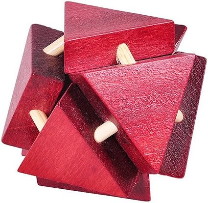 wooden triangle puzzle