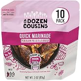 A Dozen Cousins Peruvian Pollo a la Brasa Chicken Quick Marinade, 10-Pack | Rotisserie Chicken Seasoning Grill Marinade Packets, Lime, Cumin, and Garlic Authentic Peruvian Flavor,No Artificial Flavors