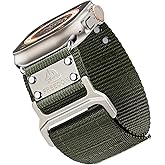 Suitisbest Sport Band Compatible for Apple Watch Ultra 2 Band/Apple Watch Ultra Band 49mm 45mm 44mm 42mm for Men, Ultra Wide Nylon Sport Strap Wristband for iWatch Ultra Series 9 8 7 6 5 4 3 SE