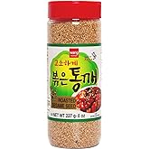 Wang Premium Roasted and Toasted Sesame Seeds | Nutty Flavor, Stir-Fry, Cooking, Baking, Natural Crunchy Topping, 8 Ounce