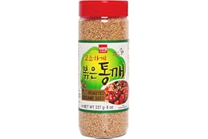 Wang Premium Roasted and Toasted Sesame Seeds, 8 Ounce - Nutty Flavor, Stir-Fry, Cooking, Baking - Natural Crunchy Topping