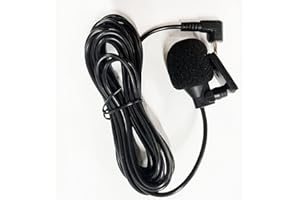 ATCCPYDM Microphone for Car Radio,Car Microphone Stereo 2.5mm Car External Mic for Pioneer Vehicle Bluetooth Enabled Stereo Radio GPS DVD Head Unit