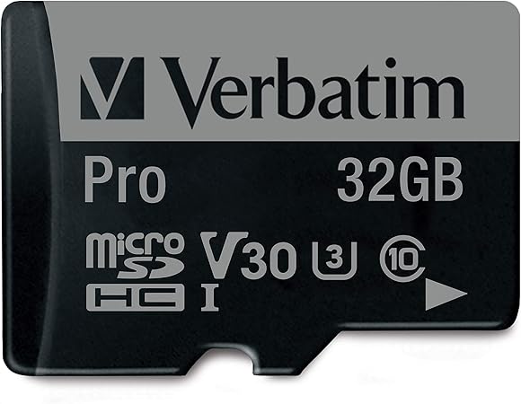 Amazon Com Verbatim 32gb Pro 600x Microsdhc Memory Card With Adapter Uhs I U3 Class 10 Computers Accessories Amazon Com Verbatim 32gb Pro 600x Microsdhc Memory Card With Adapter Uhs I U3 Class 10 Computers Accessories