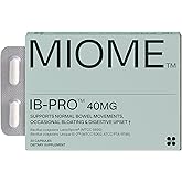 MIOME IB-PRO Bacillus Coagulans Probiotic - 2-1 Lactospore & Unique is-2 for Occasional Constipation, Bloating & Digestive Upset - 3rd Party Verified - 30 Capsules