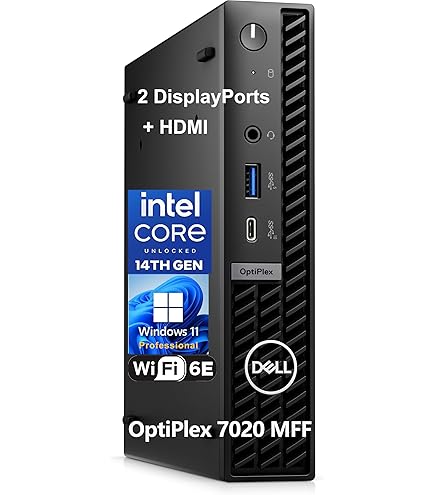Amazon.com: Dell OptiPlex 7020 MFF 7000 Micro Form Factor Mini
