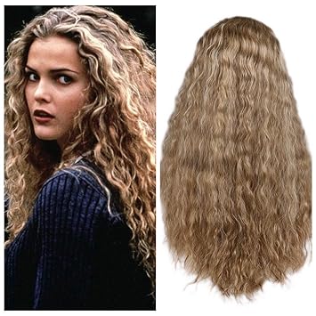 Buy Curly Mixed Blonde Quantum Love Wigs Mixed Blonde Middle Part