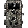 GardePro A3 Trail Camera 48MP 1296p H.264 HD Video Clear 100ft No Glow Infrared Night Vision 0.1s Trigger Speed Motion Activated Waterproof Cam for Wildlife Deer Game Trail
