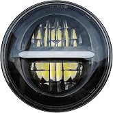 SZDPC 5.75 inch Round Motorcycle LED Headlight with DRL | 5 3/4 LED Headlight Compatible with Harley Davidson Sportster Dyna Nightster Wide Glide Street Bob Night Rod Iron 883