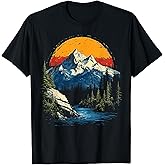 Graphic Tees Men Women Teens Kids Nature Mountain Vintage T-Shirt