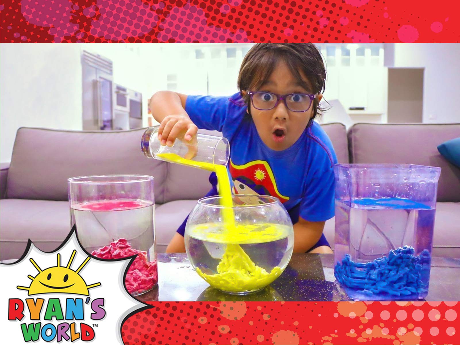 ryan's world volcano