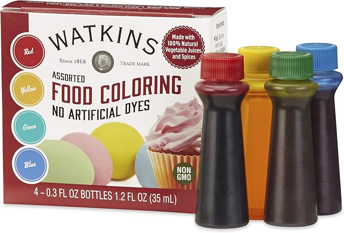 Amazon Watkins 着色料4個入りセット 赤 青 黄 緑 1 2floz 35ml 海外直送品 Watkins 食紅 着色料 通販 Amazon Watkins 着色料4個入りセット 赤 青 黄 緑 1 2floz 35ml 海外直送品 Watkins 食紅 着色料 通販