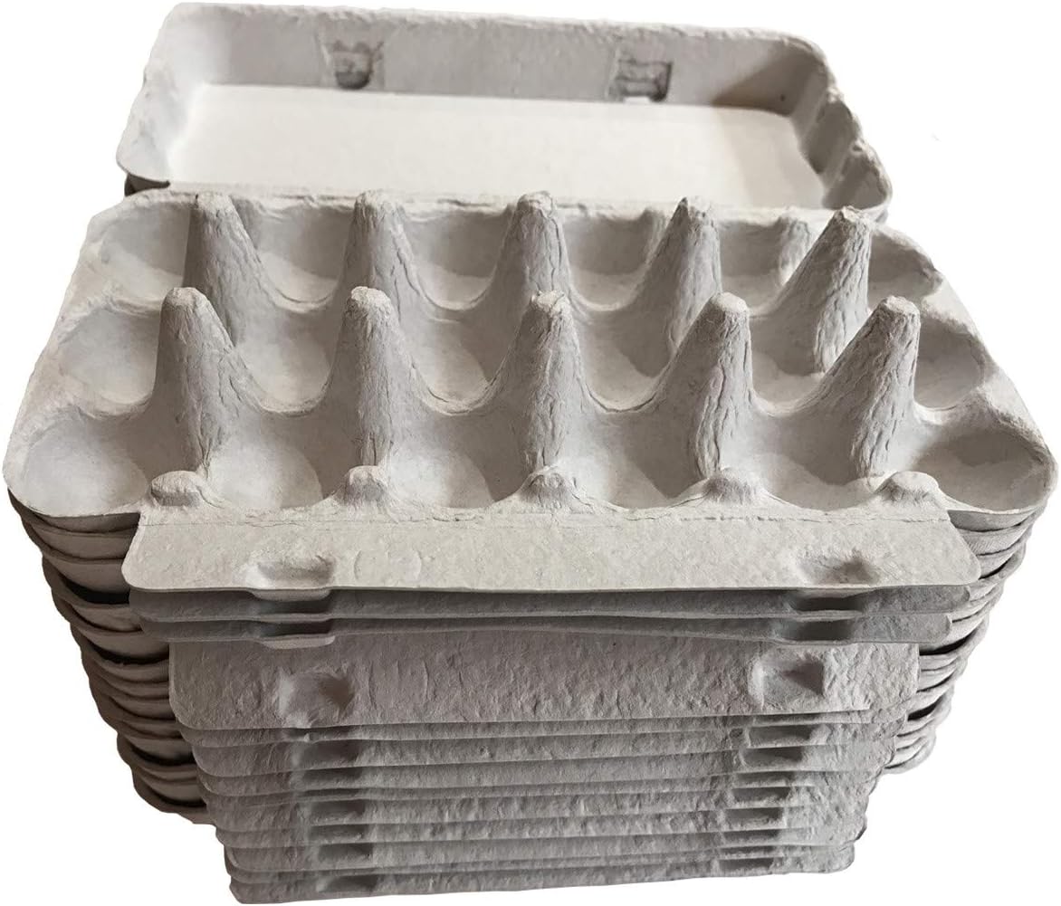 MISTERCAILLE Pack of 50 Cardboard Boxes for Quail Eggs