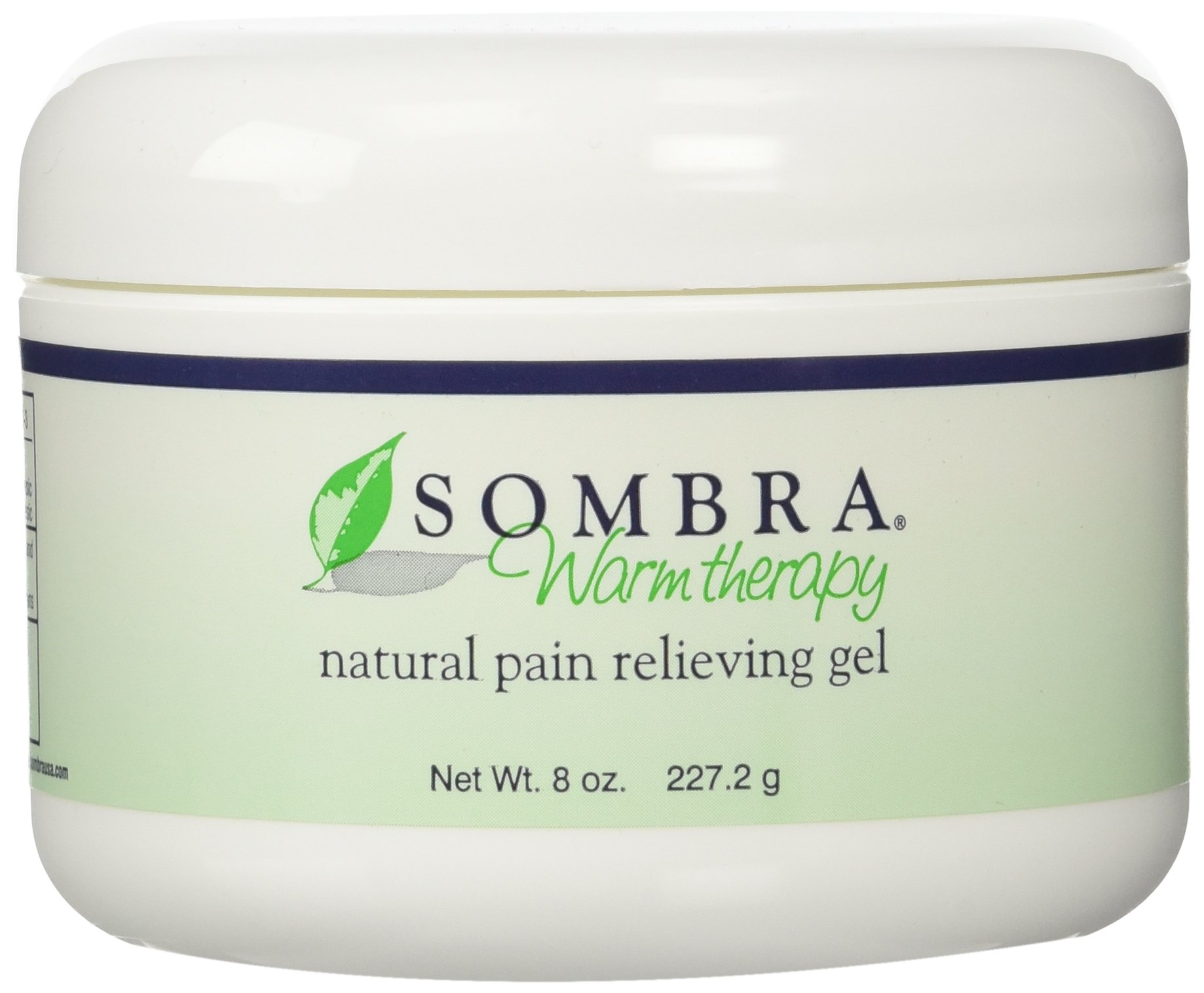 Sombra Warm Therapy Natural Pain Relieving Gel, 8 Ounce, 3 Count