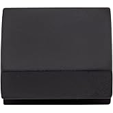 Top Knobs M1165 Nouveau III Collection 5/8" Square Knob, Flat Black