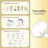 Maymom MyFit Crater 24mm 2-Piece Breast Shield for Medela Pumps view 8