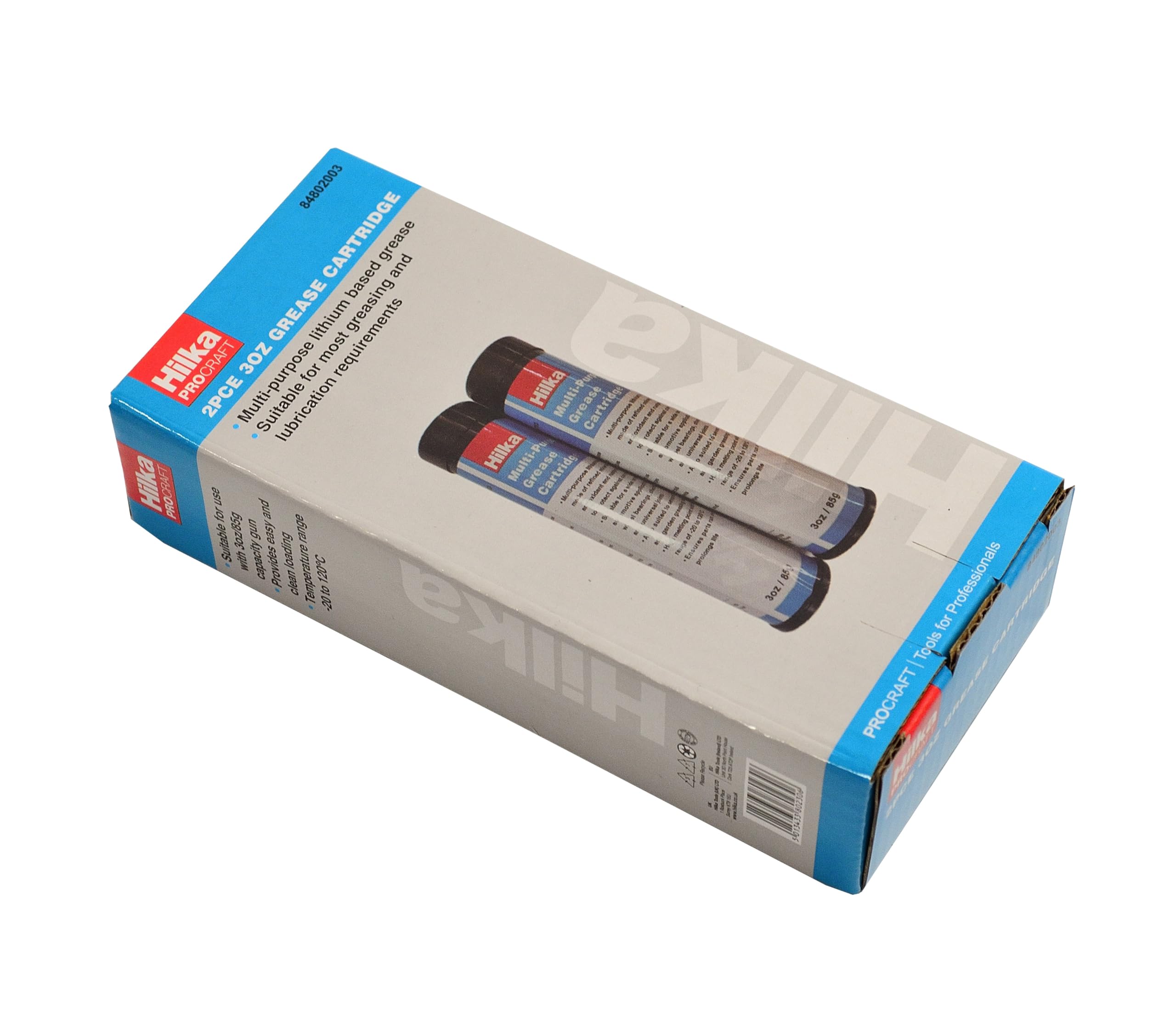 Hilka 84802003 3oz Grease Gun Cartridge Set