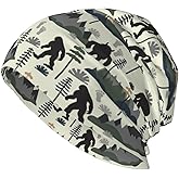 Gjlntrf Beanie Hat Warm Skull Cap Adult Knitted Hat Baggy Slouchy Chemo Cap for Women Men