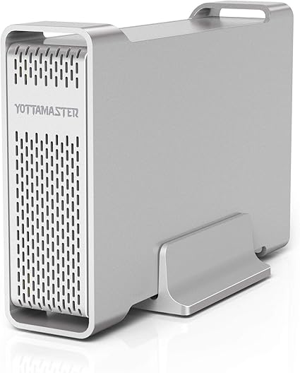 Amazon Yottamaster アルミ製 3 5インチ Hddケース Usb3 1 Gen 1 Type C接続 Sata 外付け ハードディスクケース Uasp 高放熱性 ドライブケース シルバー D35 Pro Ii Yottamaster パソコン 周辺機器 通販