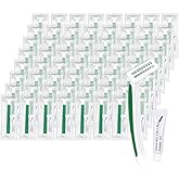 Disposable Razors Bulk, Razors Individually Wrapped Bulk, Travel Razors Bulk With Shaving Cream For Hotels, Shelters, Homeless, Nursing Homes, Charities, Churches, Green (60-PACK)
