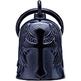 Motorcycle for Bells - Motorcycle Angel Bell for Men Women,Bell Biker Accessory,Guard Riding Safety (Cross Black)