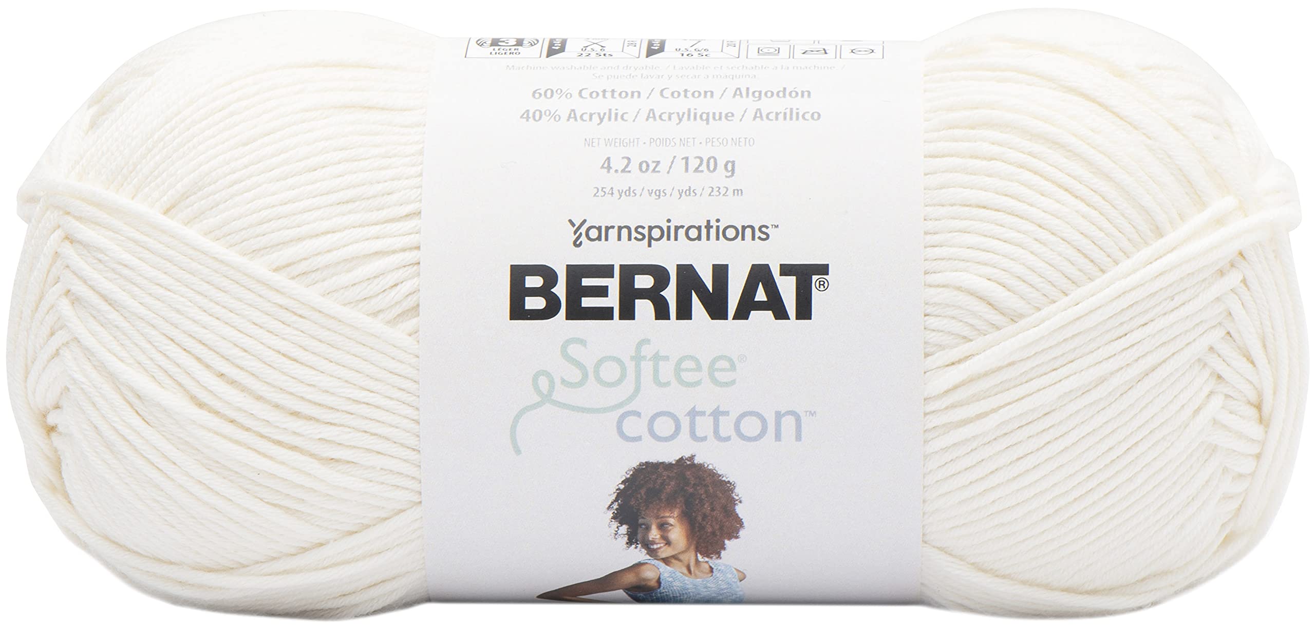 Bernat Softee Cotton 120g - Cotton