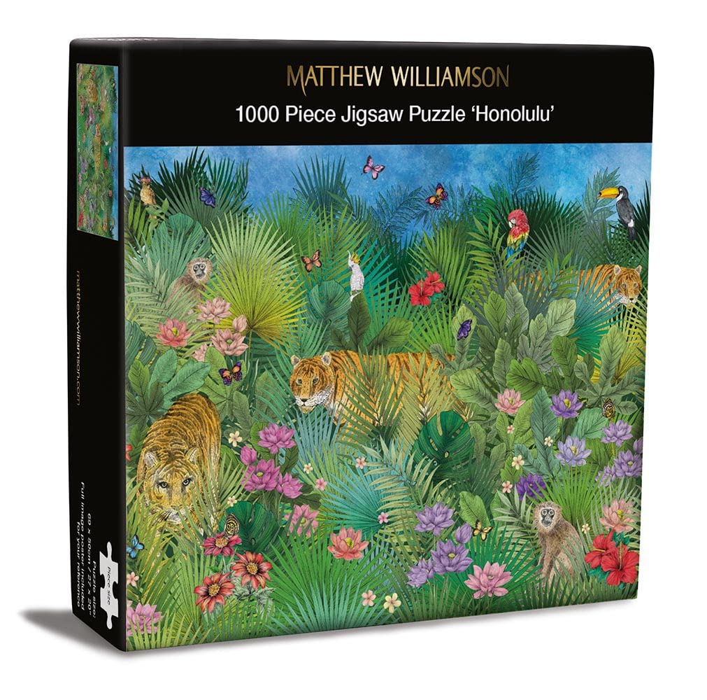 Museums & Galleries Matthew Williamson Honolulu 1000 Piece Jigsaw Puzzle
