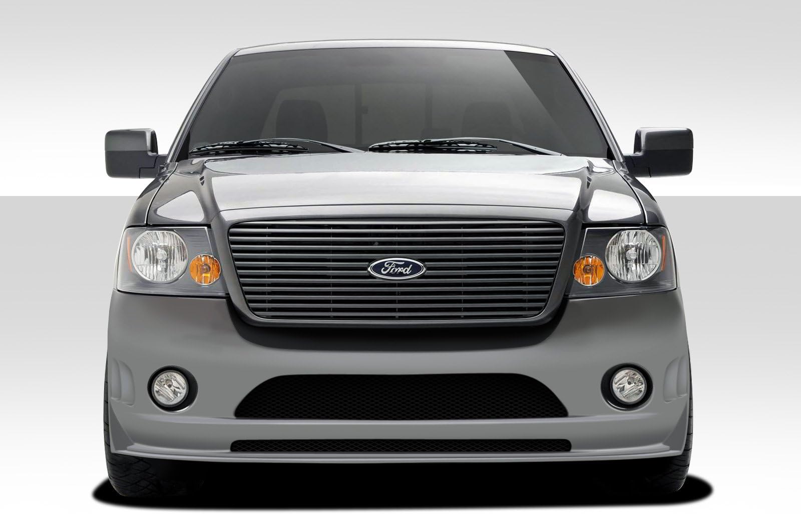 Brightt Duraflex ED-FDP-181 BT-2 Style Front Bumper Cover - 1 Piece Body Kit - Compatible With F150 2004-2008