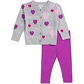 Splendid Baby Girls Tossed Hearts Sweater and Pant Set