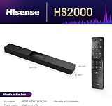 Hisense HS2000 2.1 Channel Soundbar with Visual Subwoofer 240W Dolby DTS view 3