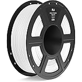 ELEGOO PLA Filament 1.75mm White 1KG, 3D Printer Filament Dimensional Accuracy +/- 0.02mm, 1kg Spool(2.2lbs) Fit Most FDM 3D Printers