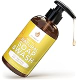 Perfect Natural Soap - All Natural Soap - 100% Natural - 98% Organic - Perfect for ALL Skin Types - Use on Face, Body, and Hands - Use For Body, Face & Hair - - No Harmful Chemicals - Foxbrim 8OZ