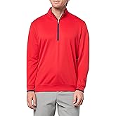 Adidas Mens UPF Lightweight Quarter-Zip Pullover