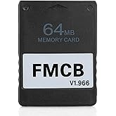 RGEEK 2023 Upgraded Free McBoot FMCB 1.966 PS2 Memory Card 64MB for PlayStation 2 PS2,Just Plug and Play, Help You to Start Games on Your Hard Disk or USB Disk