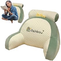 costas para sentar na cama,Encosto com Braços | Suporte para as ...